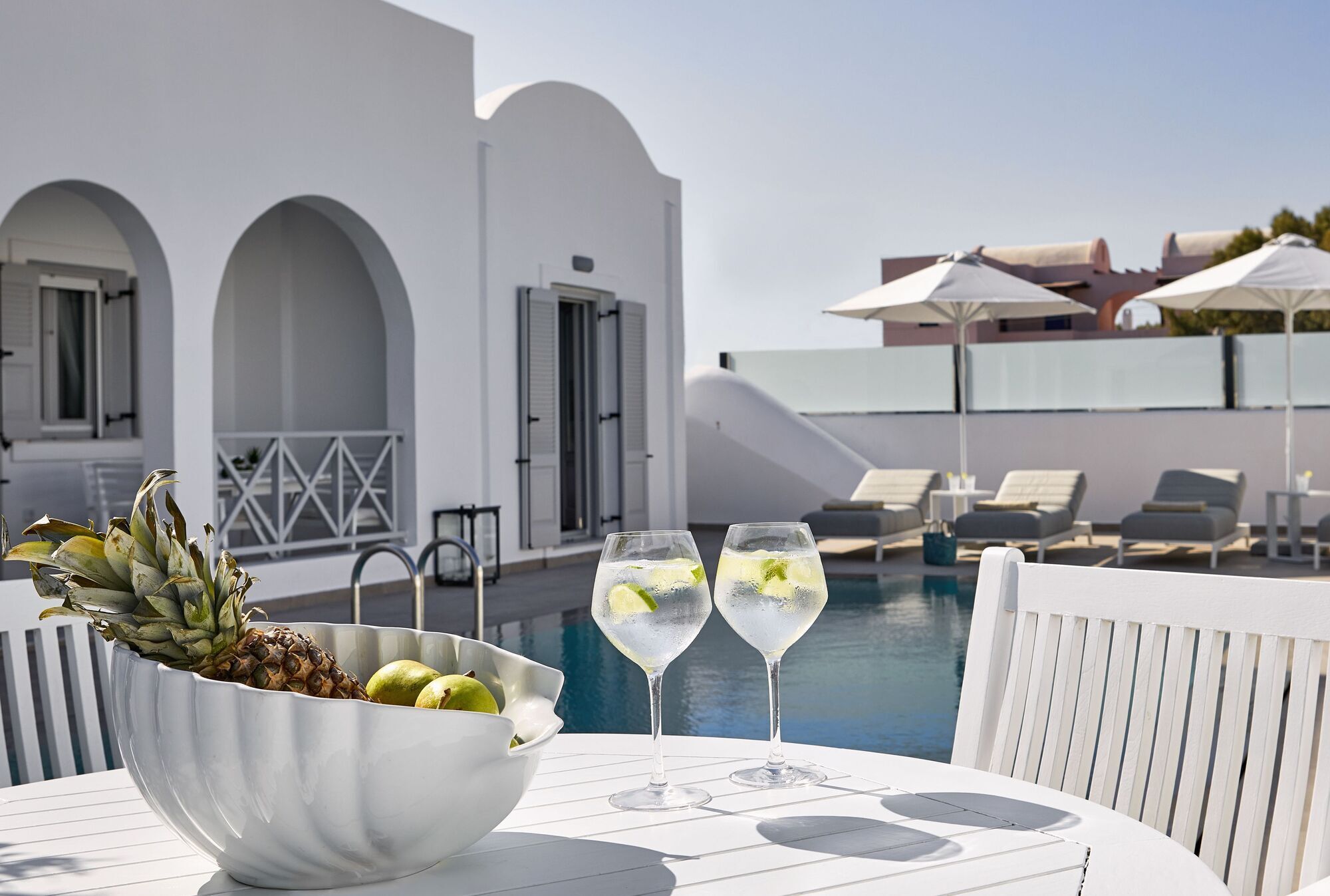 Tramonto Private Villa Monolithos  Luaran gambar